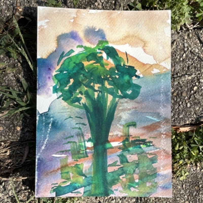 Intermedial Tree Quatrain, Stanza 2