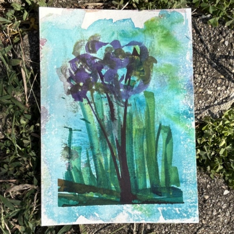 Intermedial Tree Quatrain, Stanza 1