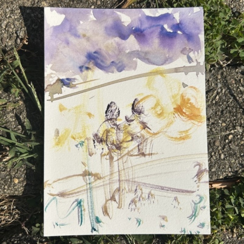 Front Cover for a Novella Sequel Titled <Dematerialization Associates: Double Exposure>